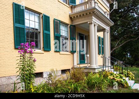 Emily Dickinsons Zuhause in Amherst, MA Stockfoto