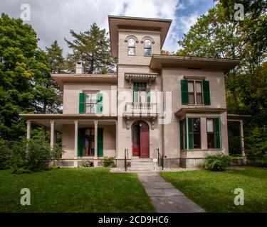 Evergreen's - Emily Dickinson's Brothers Home Stockfoto