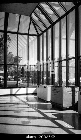 Atrium des Postamtes der Vereinigten Staaten in San Ramon, Kalifornien, 15. Juli 2020. () Stockfoto