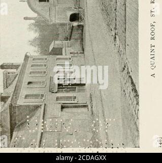 . Guckt in die Picardie . ich^iij. KAPITEL III PONT REMY - FONTAINE-SUR-SOMME - LONG - LONGPRE - AIRAINES - RAMBURES - PICQUIGNY Nachdem er die wichtigeren en-virons von Abbeville besucht hat, kann der kleinere jetzt mit dem Handel beginnen, bevor er an Amiens, Corbie und Albert, am äußersten Ende des Bezirks, weitergeht. Beim Verlassen von Abbeville gibt es einen schönen Spaziergang am Ufer des Flusses, so weit, oder fast so faras, das erste Dorf von Interesse, Pont Remy. Es ist möglich, dass der spätere Teil des Jahres gewählt werden sollte, wenn die Bäume beginnen, ihre Herbstfärbungen anzunehmen, denn dann ist die Wanderung tatsächlich Faszienanbetung. Auf ei Stockfoto