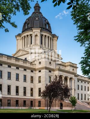 Kapitolgebäude von South Dakota Stockfoto