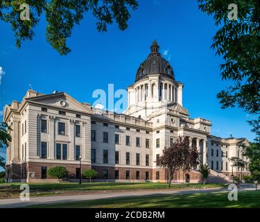 Kapitolgebäude von South Dakota Stockfoto