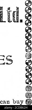 . Tageskolonist (1900-04-15) . Sind jetzt ottering tiieir largevariety von bei Großhandel PrJces f€ nicht kaufen einen importierten Herd, wenn Yon£ kaufen können Home-made Artikel für weniger Geld. d5 EIN Anruf bei ihren Ladenräumen auf Store Street und^Pembroke Street wird Sie überzeugen.. : Beschleierung in allen seinen Zweigen wird jetzt von kompetenten Arbeitern § durchgeführt .. Am 20. Oder Januar, gibt es einen anderen Brief vom Chef machte die Behauptung, dass Oberst Weißer Stabsoffizier zu Oberst Weiß: Name wurde durch den Befehl des 20. Januar 1000 entfernt. minister. Der General Officer avers Hi. T ... , , . ,,, ,r . dass es durch das Mini war Stockfoto