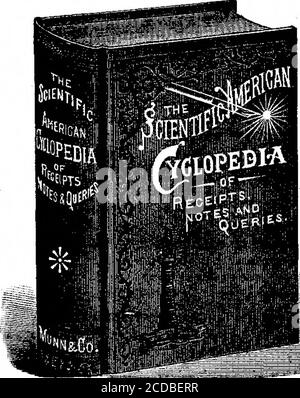 . Scientific American Volume 70 Number 08 (Februar 1894) . Ein neues und wertvolles Buch.. Stockfoto