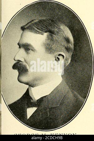 . Men of Minnesota; eine Sammlung von Porträts von Männern prominent in Wirtschaft und Berufsleben in Minnesota . HENRY C. MCNAIR ST. PAUL.EISEN, STAHL, NÄGEL UND EISENBAHN-LIEFERUNGEN; MEM-BER VORSTAND DER SCHULE INSPEKTOREN FÜR / JAHRE; MITGLIED DER CHARTER-KOMMISSION.. GEORGE M. KENYON ST. PAUL.I EISEN, STAHL UND EISENBAHNMATERIAL. Stockfoto