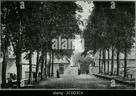 . Les Oblats de Marie Immaculée durant le Premier siècle de leur existence . autorisationofficielle. ILS sy installèrent, den 15. November 1880. § 2 T^ésurrection du pèlerinage el travaux apostoliques. Louvrage ne manquait pas, sous tous rapports. Au Point de vue matériel, dabord, les Oblats opérèrent dheureusesaméliorations. Ilsrestaurèrent les murs de la construction, qui, abandonnéedepuis longtemps, présentait le spectacle du délabrement le plus complet.Puis, ils embellirent la chapelle, y érigèrent des autels, des confessionaux,un chemin de croix, etc.. SAINT-ULKICH (Alsace-LORRAIXE) 279 Si Stockfoto