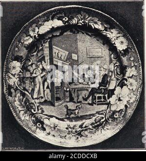 . Anglo-amerikanische Keramik: Altes englisches china mit amerikanischen Ansichten, ein Handbuch für Sammler. 5O ANGLO-AMERIKANISCHE KERAMIK. 118. Hudson River, Blick auf. 119. Jessups Landing, Hudson River, In Der Nähe. 120. Kreuzung von Saandaga und Hudson River. 121. Little Falls bei Luzerne, Hudson River. 122. Newburg, Hudson River. 123. New York, Hudson River (Ansicht der Gouverneure ist Land). 124. New York aus der Bucht. 125. Pittsburgh (Pennsylvania Steamboat). 126. Pittsburgh (Heimat, Lark und Nil Dampfboote). 127. Sandy Hill, Hudson River, In Der Nähe. 128. Troy vom Mount Ida, Hudson River. 129. West Point, Hudson River.. 7 Stockfoto