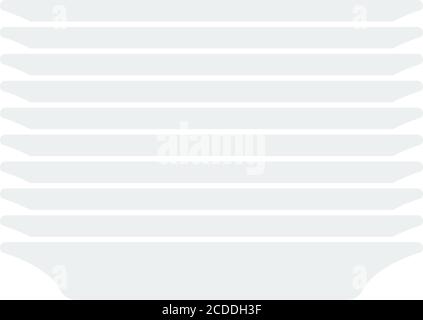 Symbol „Plattenstapel“. Flaches Farbdesign. Vektorgrafik. Stock Vektor