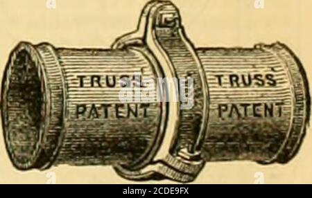 . Die Gärtnerchronik und landwirtschaftliche gazette . erhielt b T. S. TRUSS Regs zu sagen, dass die immense Anzahl von APPARATUS jährlich von ihm in allen Teilen des Königreichs entworfen und errichtet, Und für die ROYALHORTICULTURAL GESELLSCHAFT in SOUTH KENSING-TON und CHISWICK, mit unvergleichlicher Zufriedenheit, ist eine Garantie für Geschick des Designs, überlegene Materialien und gute Verarbeitung; während der große Vorteil;. Ly sein VERBESSERTES SYSTEM kann nicht überschätzt werden, bestehend aus perfekt engen Verbindungen mit f Aussehen; AUSWIRKUNGEN EINE EINSPARUNG VON 25 PROZENT, auf Kosten der Geräte errichtet im Vergleich zu anderen Systemen; Anlage Stockfoto
