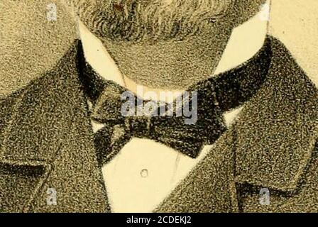 . Porträt und biographisches Album von Isabella County, mich . Stockfoto