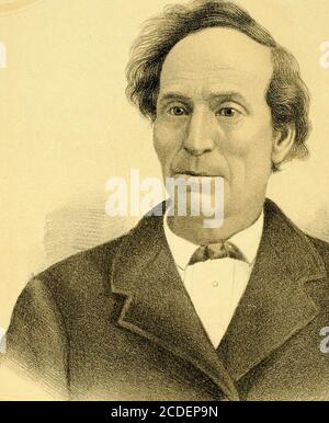 . Porträt und biographisches Album von Isabella County, mich . Stockfoto