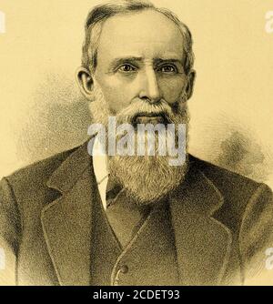 . Porträt und biographisches Album von Isabella County, mich . Stockfoto