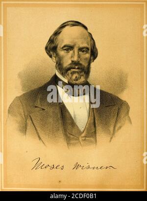 . Porträt und biographisches Album von Isabella County, mich . Stockfoto