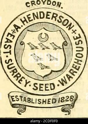 . Die Gärtner-Chronik und landwirtschaftliche gazette . und lustvoll Neue Pflanzen eingeführt in diesem Frühjahr,-Herd, Green-House, Sommer decorationi beddm^ und Hardy ; die elegantgated, vandyiie-zoned,Felargonien, : ZWIEBELN von HYAZINTHEN, TULPEN, KROKUSSEN, ANEMONEN, LILIEN, GLADIOLI. RANUNCULUS.NARCISSUS, IRIS. &c. ; auch mre und Choice BULBS und TU BERS Hooper & Co. Kündigen die Veröffentlichung ihrer AUTUMNCATALOG der oben genannten, reichlich illustriert und preislich. Preis6d., gratis für Kunden. Neuer Pflanzenkatalog, Holländische Glühbirnen. &c. r&gt;01iERT PARKER gibt bekannt, dass hi3j NEUEN ALLGEMEINEN KATALOG von Stockfoto