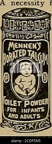 . Das Argonaut . WATSON & CO., Pacific Coast Agenln, £3 Senden für Circuls 1S4 HAKKET ST.. Für die TOILETTE in warmen iueatlur isMENS Borated Talcum Toilet Powder. Stellen Sie sicher, dass Sie Mennens bekommen. Bestätigt von den höchsten medizinischen Behörden. Ein Skin Tonic. Positiv lindert schachelige Haut, stachelige Hitze, Sonnenbrand, etc. CuresEczema und verwandte Probleme. Freude nach der Rasur. Macht die Haut glatt und gesund und verschönert den Komplex-Ion. Für Infantin und Erwachsene.bei Drugjrists oder per Post, 25 Cent. Sendfor KOSTENLOSES Beispiel (nennen Sie dieses Papier). GERHARD MENNEN CO., NEWARK, N. J. DIE NEUESTE ERFINDUNG, DIE BERÜHMTE, EINFACHE AC Stockfoto