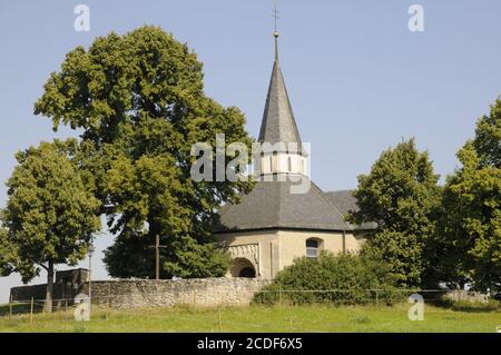 Kapelle St. Sigismund bei Oberwittighausen Stockfoto