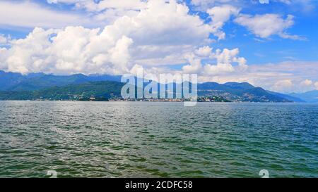 Stresa, Italien: Lago Maggiore Stockfoto