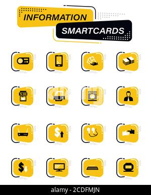 Set mit Pfandleihensymbolen Stock Vektor