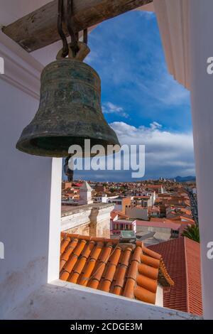 Iglesia de la Merced, Sucre, konstitutionelle Hauptstadt Boliviens, Hauptstadt des Departements Chuquisaca, Bolivien, Lateinamerika Stockfoto