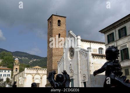 Kuppel Platz, Pietrasanta, Toskana, Italien Stockfoto