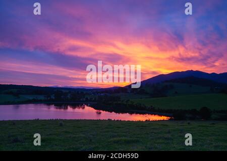 Mt Dromedary in der Nähe von Tilba in Australien Stockfoto