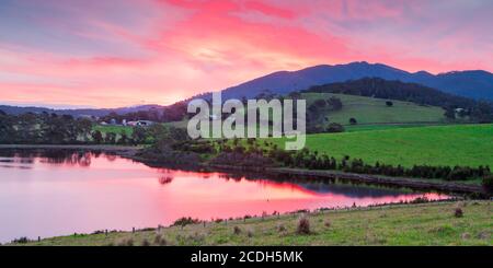 Mt Dromedary in der Nähe von Tilba in Australien Stockfoto