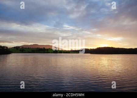 Corunna Lake bei Tilba in Australien Stockfoto