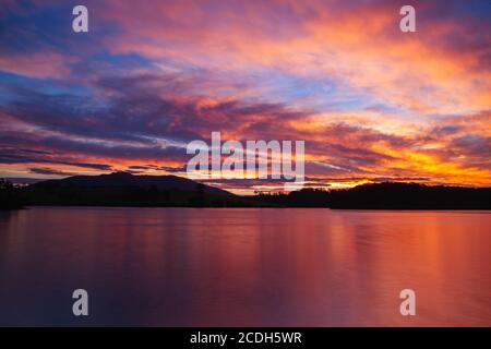 Corunna Lake bei Tilba in Australien Stockfoto