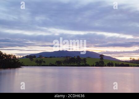 Corunna Lake bei Tilba in Australien Stockfoto