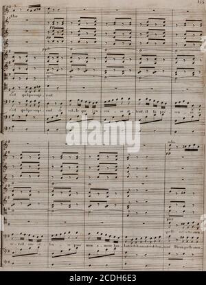 . La Marquise, opéra comique, 1 Akt . t-«» Stockfoto