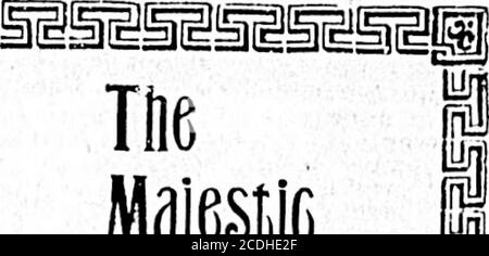 . Tageskolonist (1898-12-15) . MajesticReichweite Kennen Sie irgendjemanden, der hasone? Wenn bo. Sehen Sie es; henr Itspaises. Dann kommen Sie zu Cheap-flldo und kaufen Sie eine für yourself.IT wird Pence auf den Homo, Komfort für die Familie, heilen ein Badcase von Horn* Ärger, Es wird Sie Geld sparen. , V/Here soll sich ein? Warum, wir werden adozen in Ihrer Nachbarschaft zu verkaufen.Sole sgenta – Geo. Powell k 60. CHEAPSIDE, 187 Govt. St., Victoria, B.C. FOUR CROWN Scotch Whisky AGENTS TURNER, BE ETON & CO V1C10RM ^f.VD4 M ,Y COF.ONiSI TH CTJSDAY DECE DEZEMBER 15 1898 Mrs. Cooper of Wellington Dis-cusses Womans work inthe Home. Frau Ca Stockfoto