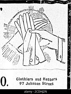 . Tageskolonist (1898-12-15) . Vollständige Angaben in den Wrappern von Adams Tutti Fruttl Gum.verweigern alle Imitationen. VICTORIA DAILY COLONIST T HOBS DAT DEZEMBER 15 1898 ? 5 Kleid Handschuhe, . 50c, 75cHandschuhe mit Lavendelkleid, 75g. 1.00EUR Weiße Schleifen, 10c, 15g, 20c, 25cDents DOA Skin Gloves, . 1.50EUR Dents Doo Skin Silk Lined, 1.75 EUR Silk Mufflers, Smokluo Jacken, Dressina Kleider, FaiiGij GordWesten, Styliish Neckwear. Usw. B. WILLIAMS UND LOS... Wäscheleinen und Schmeicheln97 Johnson Street • Geld zu leihen** • AUF VERBESSERTE IMMOBILIE • Heist«rmi*n & Co., J{ «OVT. ST.dailycolonist18981215uvic Stockfoto