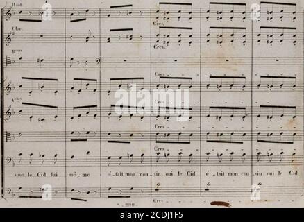 . La Marquise, opéra comique, 1 Akt . 74 Stockfoto