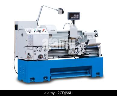 Drehmaschine Drehbank Stockfoto