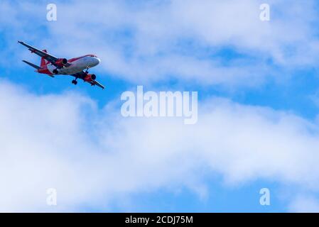 EasyJet Airline Airbus A319-111. Stockfoto