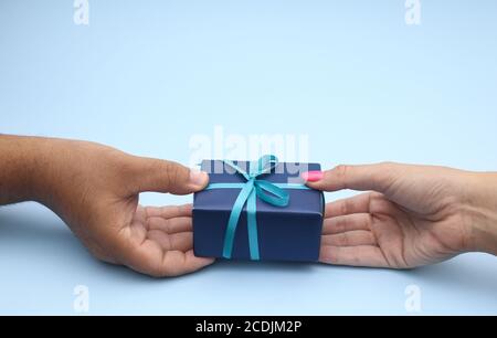 Geschenk zum Geburtstag oder Jubiläum Stockfoto