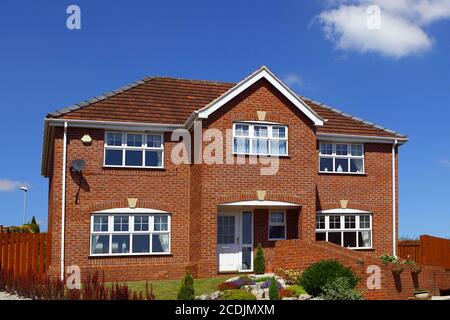 Typische englische Haus Stockfoto