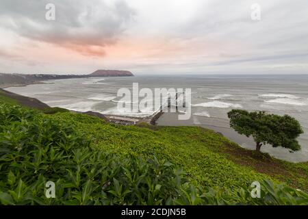 Lima, Peru - 11. oktober 2018: Miraflores Stadtlandschaften in Lima, in Peru Stockfoto