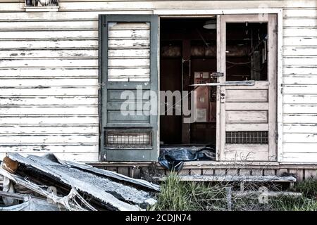 Verlassene Fort Ord Army Post Stockfoto