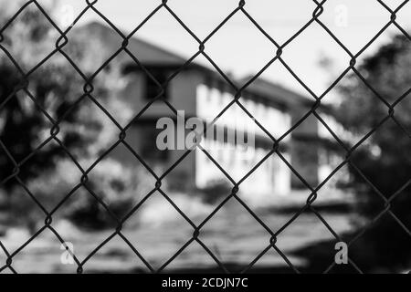 Verlassene Fort Ord Army Post Stockfoto