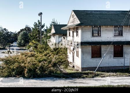 Verlassene Fort Ord Army Post Stockfoto