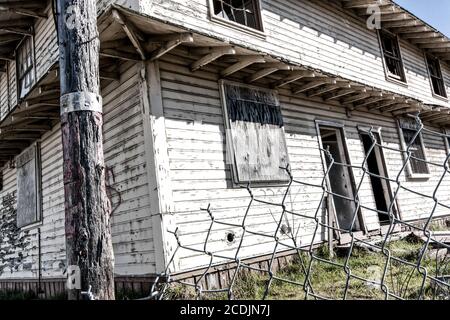 Verlassene Fort Ord Army Post Stockfoto