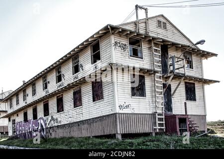 Verlassene Fort Ord Army Post Stockfoto