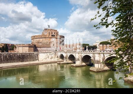 Castel Sant Angelo in Rom Stockfoto