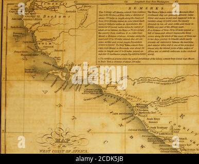 . Der ... Jahresbericht der Amerikanischen Gesellschaft zur Kolonisierung der Freien Völker der Farbe der Vereinigten Staaten . n P. Cushman,Stephen Warren,Allen Fisk. HILFSKOLONISATION GESELLSCHAFT, WATERFORD. Samuel Stuart, Präsident.Kev. M. W. Dwight, Secretary, «»• ©©«« – CONTENTS, Page.Proceee^ngs der Jahresversammlung der Gesellschaft, ................. 3 Rede von C. Harper, Esq 5 von J. H. B. Latrobe, Esq,...... ,. 7 von J. B. Harrison, Esq ,. 13 aus. S. Schlüssel, Esq. 19 OFG. W. P. Custis, Esq. 22 OFW. H. Fitzhugh, Esq 26 Offiziere der Gesellschaft, 29 Bericht, 31 Treasurers Konto, :. 51 Beschwerde. Constitutio Stockfoto