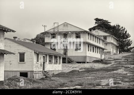 Verlassene Fort Ord Army Post Stockfoto