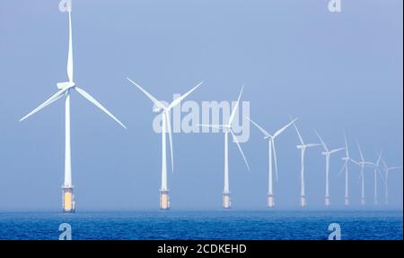 Windenergie Stockfoto