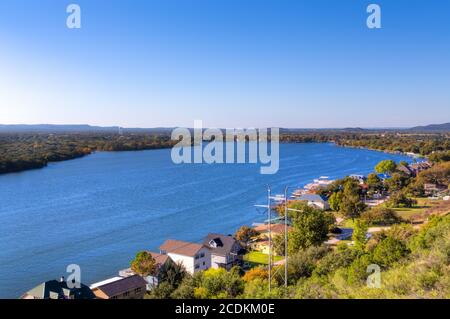 Lake Lyndon B. Johnson Stockfoto