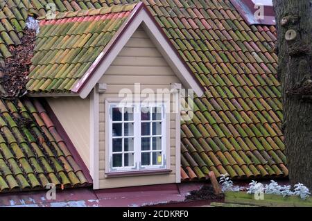 Dachboden in Tallinn Stockfoto