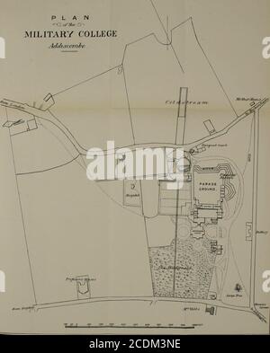 . Die militärische Geschichte der Madras Ingenieure und Pioniere, von 1743 bis in die Gegenwart. PLAN -O, der 3- MILITÄRSCHULE. fi-orrv O-oy^FS MADEAS INGENIEURE. 295 als £15,200. Der Boden, der an Haileybury angeschlossen wurde, war ungefähr fünfundfünfzig Morgen.* früh im Jahrhundert studierte eine bestimmte Anzahl von Kadetten für theArtillery und Ingenieure der East India Company atthe Royal Academy, Woolwich und an Marlow; während andere, für die es keinen Raum an jenen Anstalten gab, unterprivate Unterricht arbeitete. So gab es im Jahr 1808 dreiundzwanzig in Woolwich, zwei atMarlow, und sechsunddreißig an privaten Akademien. Stockfoto